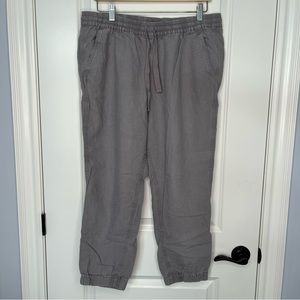 J.Crew x Point Sur lightweight linen jogger
